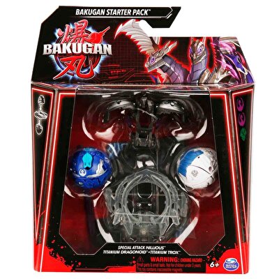 Bakugan Başlangıç Paketi S1 Nillious Dragonoid Trox