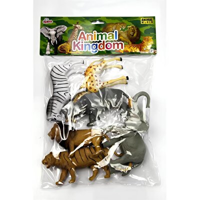 Vahşi Hayvan Seti 6 Parça 20 Cm