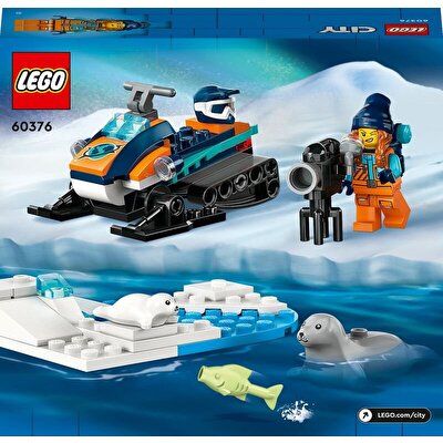 LEGO City Kutup Kâşifi Motorlu Kızağı 60376