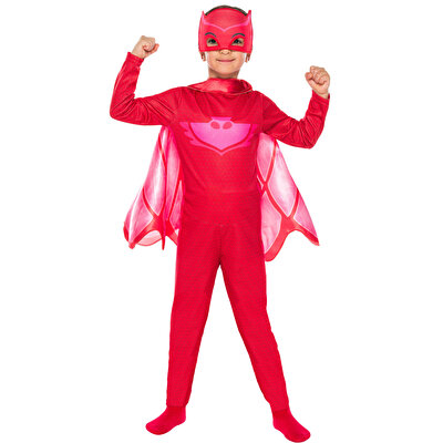 PijaMaskeliler Baykuş Kız Kostüm 4-6 Yaş