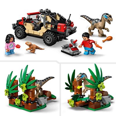 LEGO Jurassic World Raptor Arazi Kaçışı 76972