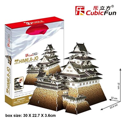 Cubic Fun 3D Puzzle 89 Parça Himeji-Jo Kalesi Tokyo Japonya