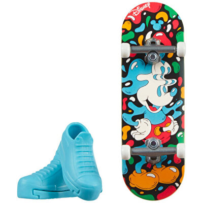Hot Wheels Skate Parmak Kaykay ve Ayakkabı Paketleri Mickey Mouse JGL93