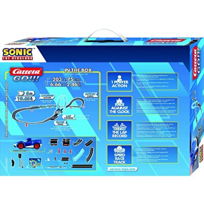 Carrera Go Challenge Sonic Tek Kişilik Yarış Pisti