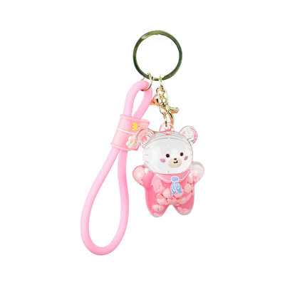 Sıvı Akrilik Anahtarlık Bear