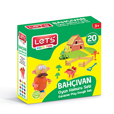 Lets Oyun Hamuru Bahçıvan Seti