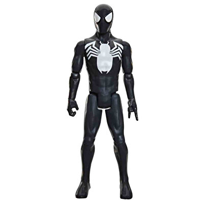Marvel Classic Hero Titan Serisi Aksiyon Figürü 30 Cm  Black Suit Spider Man G2860