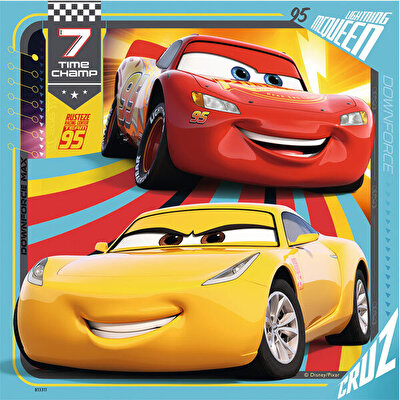 Ravensburger Puzzle 3x49 Parça Walt Disney Cars 3