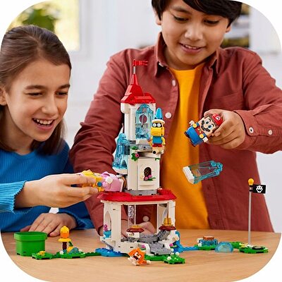 LEGO Super Mario Cat Peach Kostümü Donmuş Kule Ek Macera Seti 71407