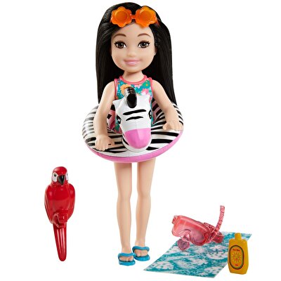 Barbie ve Chelsea Kayıp Doğum Günü Chelsea ve Hayvanları Oyun Setleri GRT83