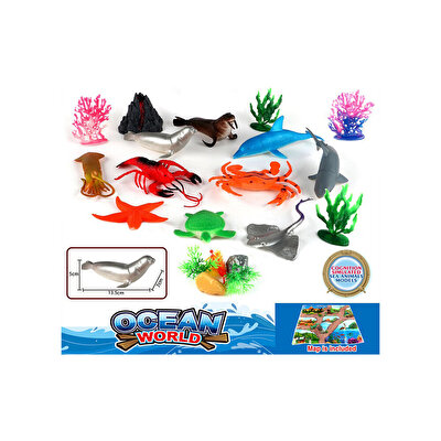 Kutulu Vahşi Deniz Hayvanları Seti