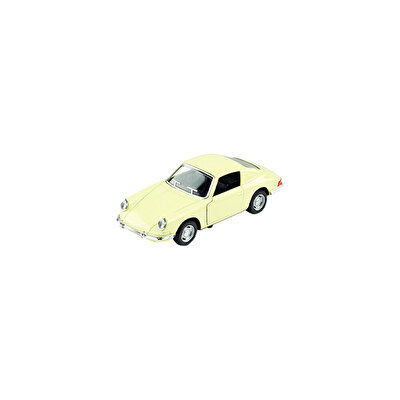 Die Cast 1:32 Retro Spor Araba Krem