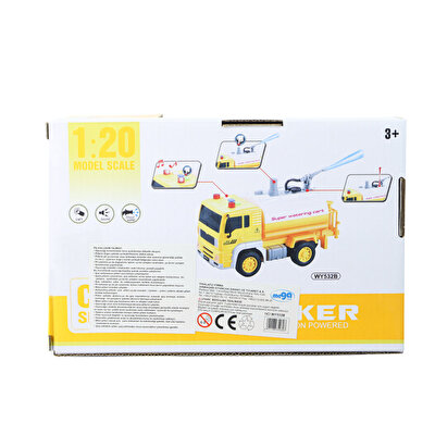 1:20 Müzikli Sarı Sulama Aracı