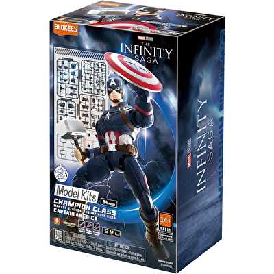 Blokees Marvel Avengers Infinity Saga Captain America Figür Yapım Seti 94 Parça