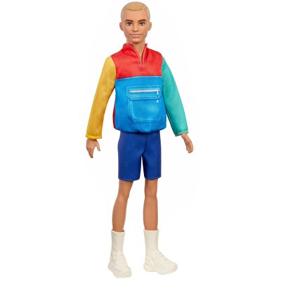 Barbie Yakışıklı Ken Bebekler Renkli Sweatshirt GRB88