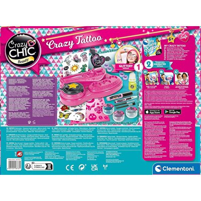 Clementoni Crazy Chic Çılgın Dövmeler