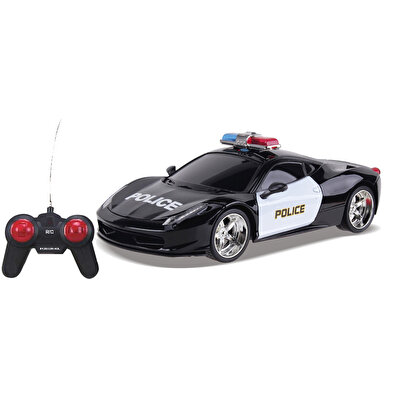 1: 18 Uzaktan Kumandalı Polis Arabası
