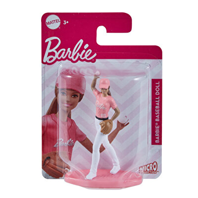 Barbie​ Mini Koleksiyon Bebekleri Beyzbolcu Bebek HCH17