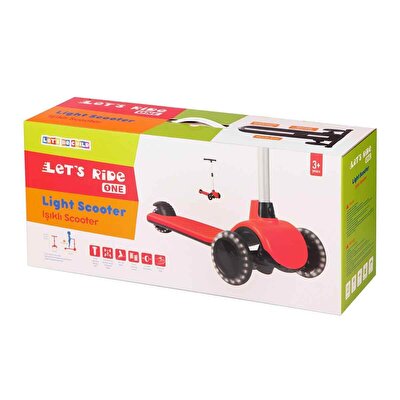 Let's Ride Scooter Kırmızı