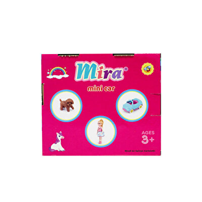 Mi̇ra Bebekli̇ Mini Car Pembe
