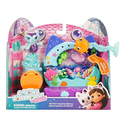Gabby’s Dollhouse Oyun Seti̇ Mercat's Aquarium Balcony