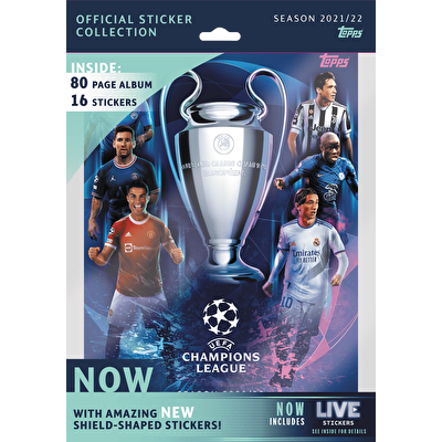 2021/22 UEFA Şampiyonlar Ligi Resmi Sticker Albümü
