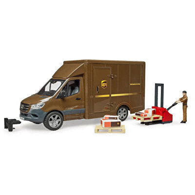 Bruder Mercedes Benz Sprinter Ups Kargo Aracı ve Transpalet