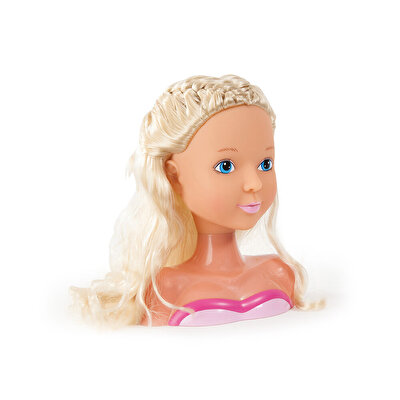 Prenses Bebek Saç Tasarım Büstü 19 Cm