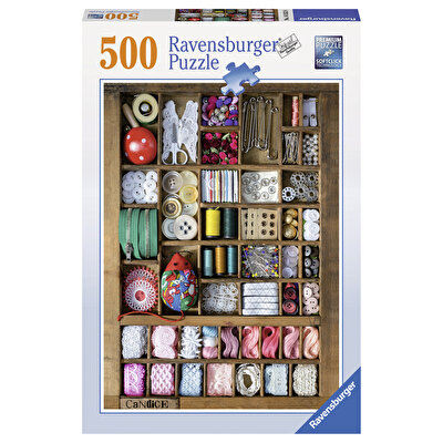 Ravensburger Puzzle 500 Parça Dikiş Kutusu