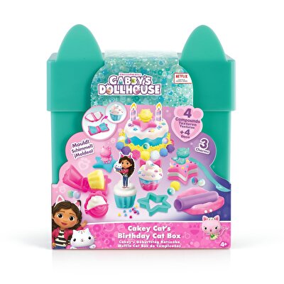 Gabby's Doll House Cakey Cat Birthday Cat Box
