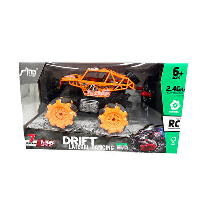 1:36 Uzaktan Kumandalı Drift Car Turuncu