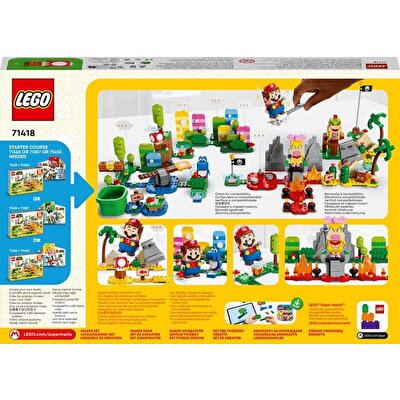 LEGO Super Mario Yaratıcılık Araç Kutusu Yapım Seti 71418