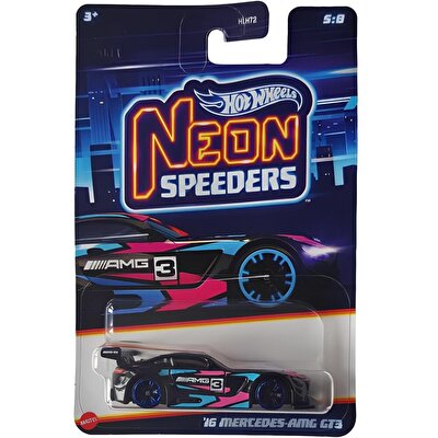 Hot Wheels Neon Speeder Arabalar 2016 Mercedes AMG GT3 HRW79