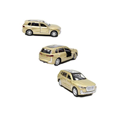 Sesli Işıklı Metal Çek Bırak Jeep Gold