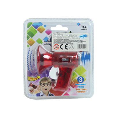 Anons Mikrofonu Kırmızı