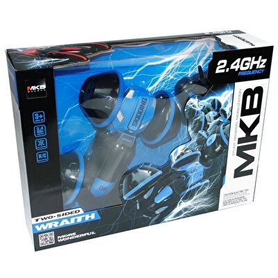 Uzaktan Kumandalı Full Fonksiyon Akrobat Wraith Araba Mavi