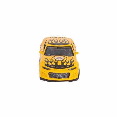 1:36 Çek Bırak Grafiti Renkli Araç Sarı