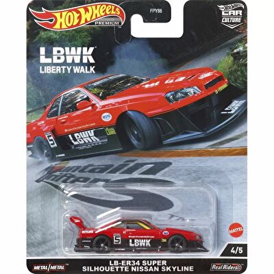 Hot Wheels Car Culture Arabalar Lb-er34 Super Silhouette Nissan Skyline HCJ81