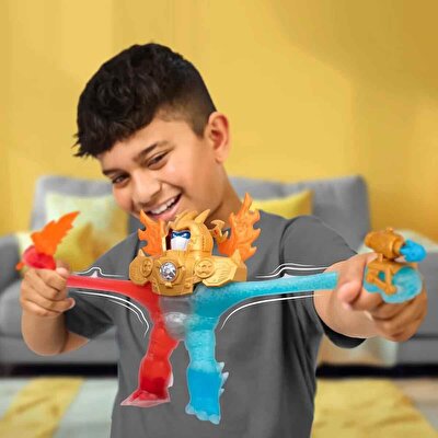 Sesli ve Işıklı 3'ü 1 Arada Goojitzu Meteor Madness Goo Tron Supreme Figürü 43028