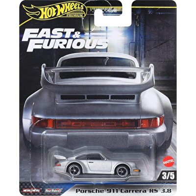 Hot Wheels Hızlı ve Öfkeli Premium Arabalar Porsche 911 Carrera RS 3.8 JBM03