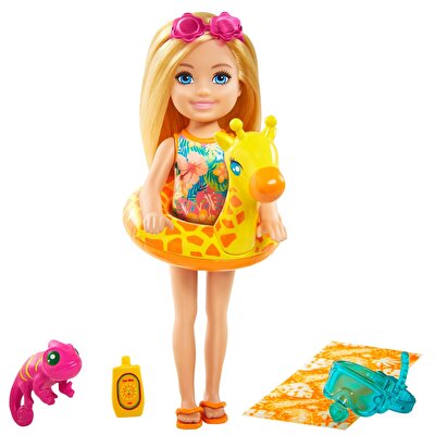 Barbie ve Chelsea Kayıp Doğum Günü Chelsea ve Hayvanları Oyun Setleri GRT81