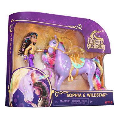 Unicorn Academy Sophia ve Wildstar Figür Seti
