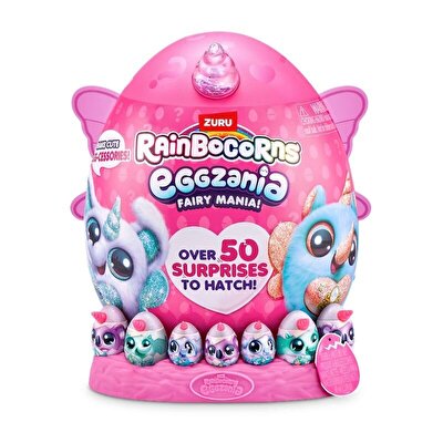 Rainbocorns Eggzania Fairy Peluş Sürpriz Paket Pembe Kanat 92106
