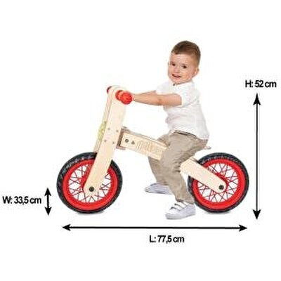 Freestyle Ahşap Denge Bisikleti