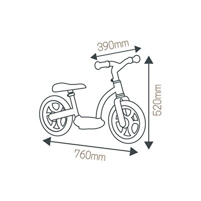 Smoby Balance Comfort Denge Bisikleti