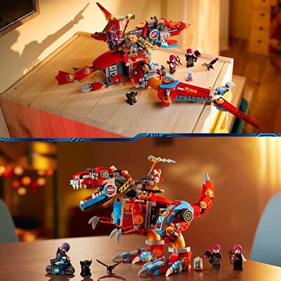 LEGO DREAMZzz Cooper’ın Robot Dinozoru C-Rex 71484