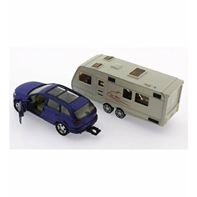 1:48 DİE CAST Karavanlı Araç MK1021