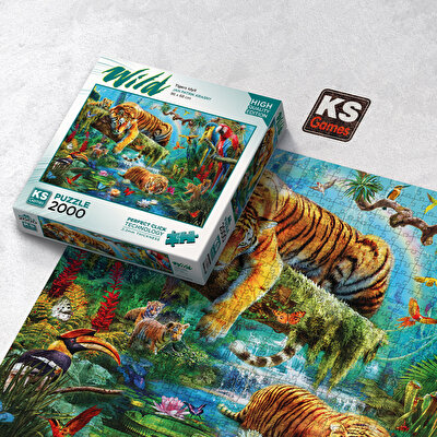 Ks Games Tigers İdyll 2000 Parça Puzzle