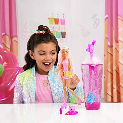 Barbie Pop Reveal Meyve Serisi Strawberry Lemonade HNW41