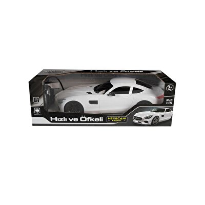 Hızlı ve Öfkeli 1:14 Uzaktan Kumandalı Şarjlı Araba Beyaz 8511A